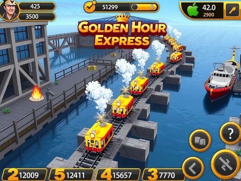 Golden Hour Express Game Screenshot